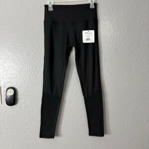 Whisper Sierra Moto 7/8 Legging, Black, S